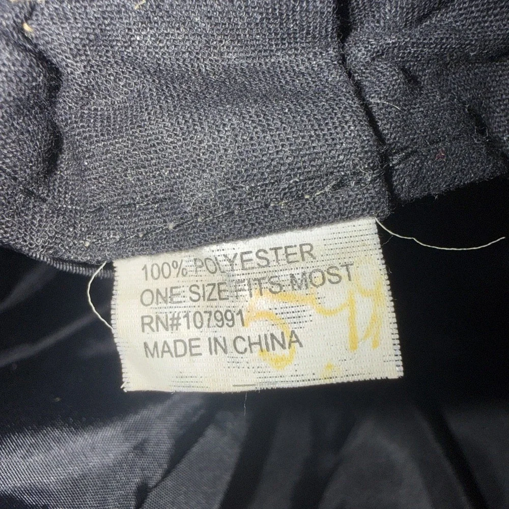 Vintage 90s Y2K‎ Puffy Plush Velour Cabbie Cap Baker Boy Newsboy Hat